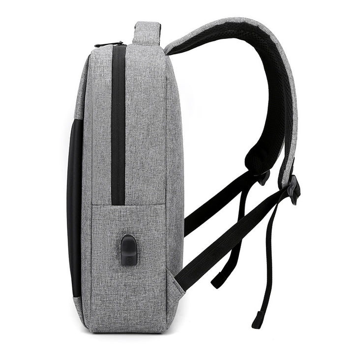 Sleek Tech-Enhanced Laptop Backpack Bowlift