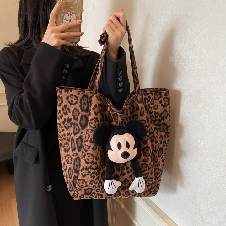 Stuffed Animal Tote Bag with Animal Design Bowlift
