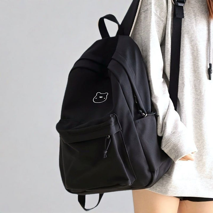 Casual Drawstring Closure Backpack Bowlift