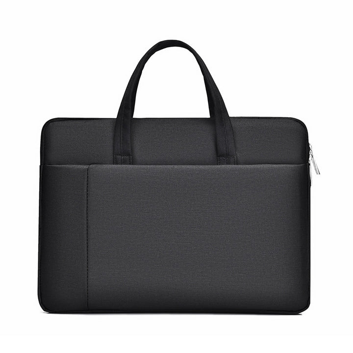 Laptop and briefcase in modern, minimalist design Bowlift