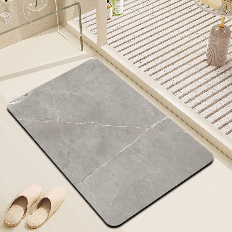 Marble Effect Bathroom Mat Bowlift