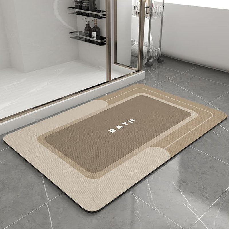 Premium Plush Bath Mat Bowlift