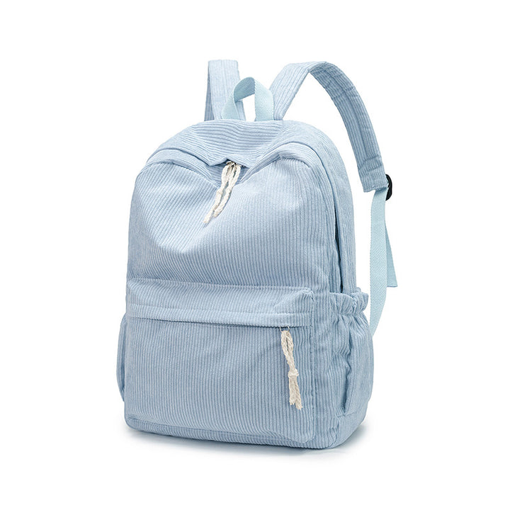 Corduroy Multi-Pocket Backpack Bowlift