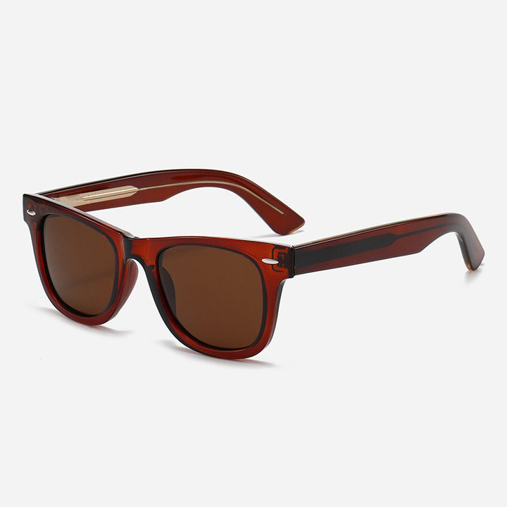 Men's Retro-Inspired Bold Frame Sunglasses Bowlift