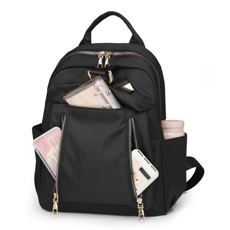 Fashionable Multi-Pocket Backpack Bowlift