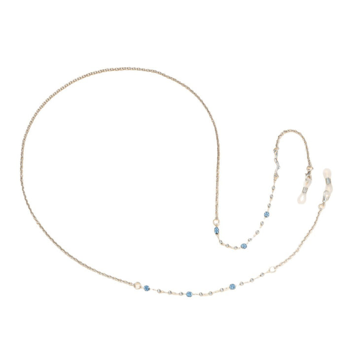 Chic Rhinestone Eyewear Chain Bowlift
