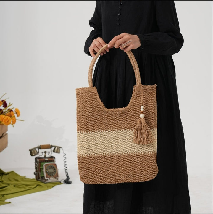 Generous Boho beach bag Bowlift