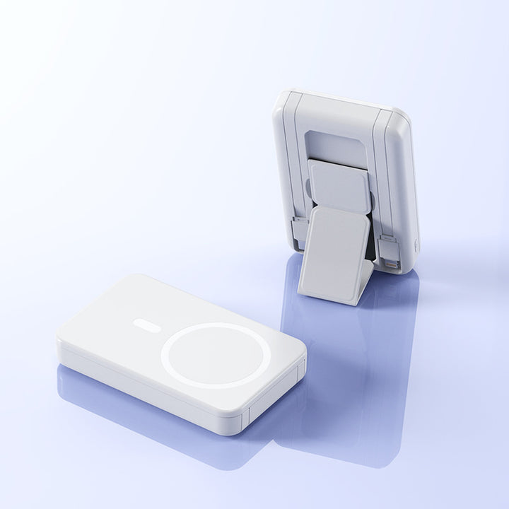 Magnetic Power Bank with Fast Qi Charging Technology Bowlift