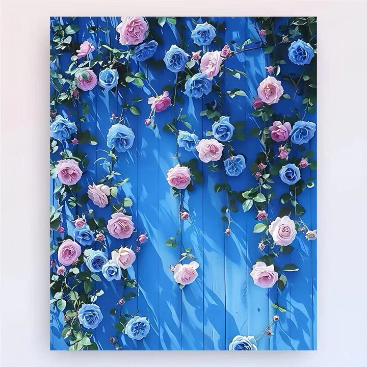 Contemporary Lotus Floral Canvas Art Print Bowlift