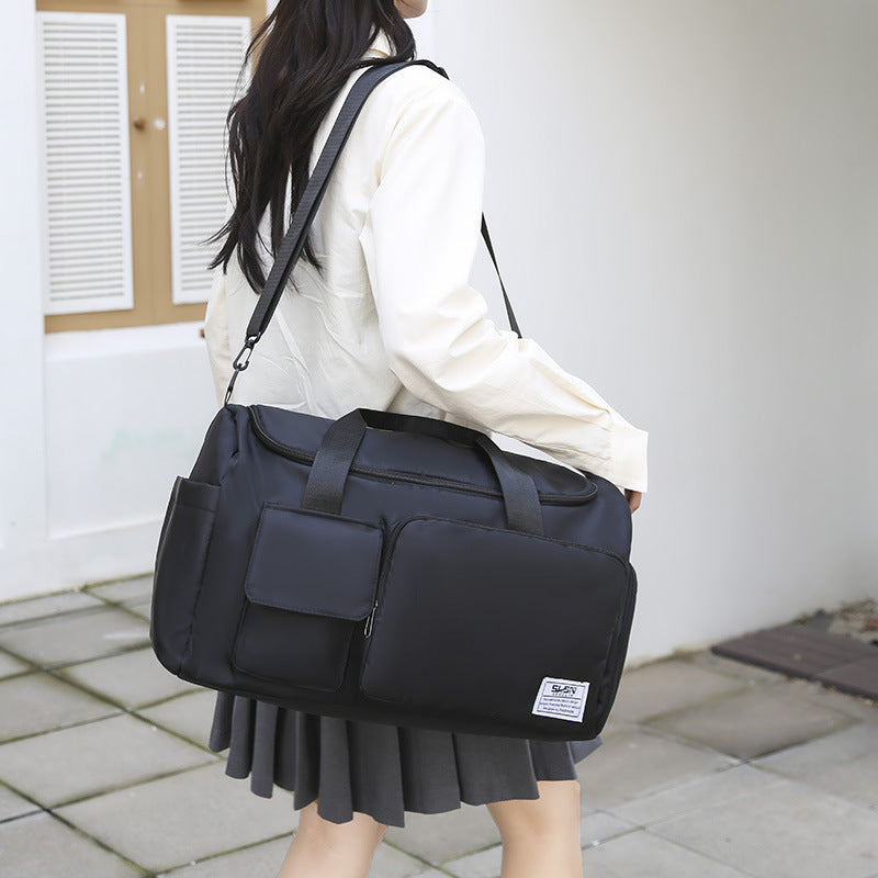 Spacious Travel Duffel Bag with Multiple Compartments Bowlift