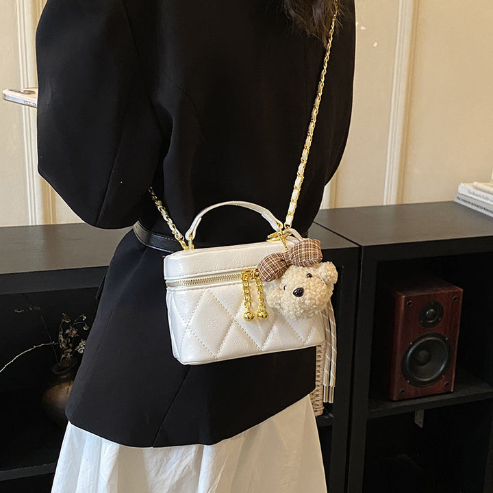 Quilted Mini Cosmetic Case Bowlift