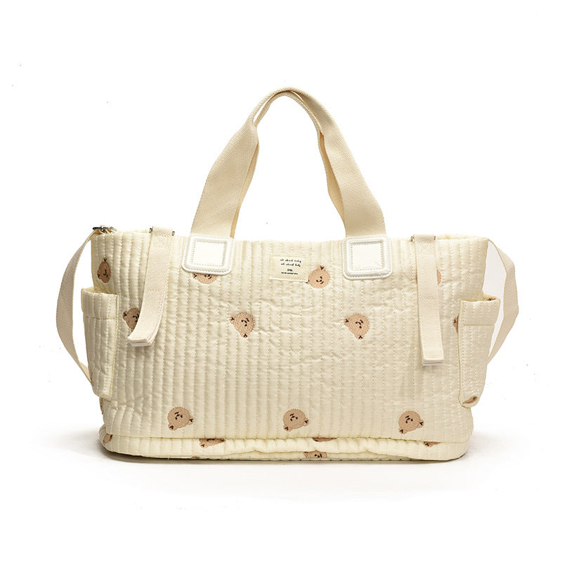 Stylish Quilted Tote Bag Bowlift