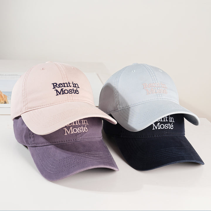 Women’s cotton baseball cap with embroidered lettering Bowlift