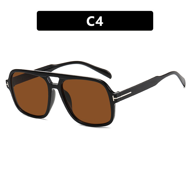 Women's sunglasses in a striking, angular design with UV protection Bowlift