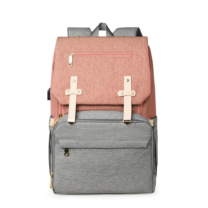 Functional Dual-Compartment Backpack Bowlift