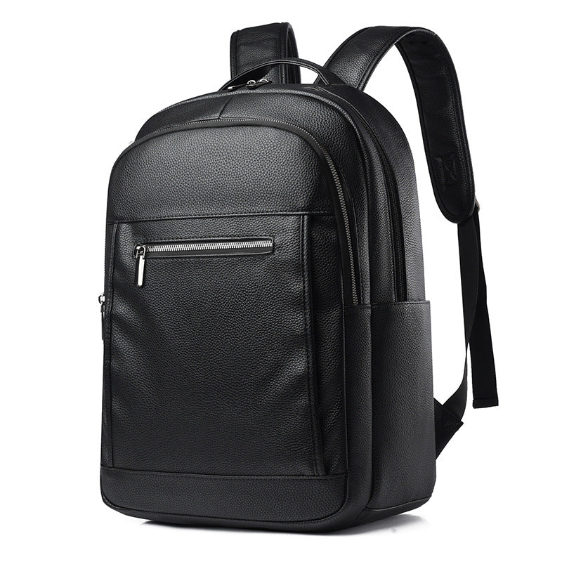 Premium Leather Business Backpack Bowlift