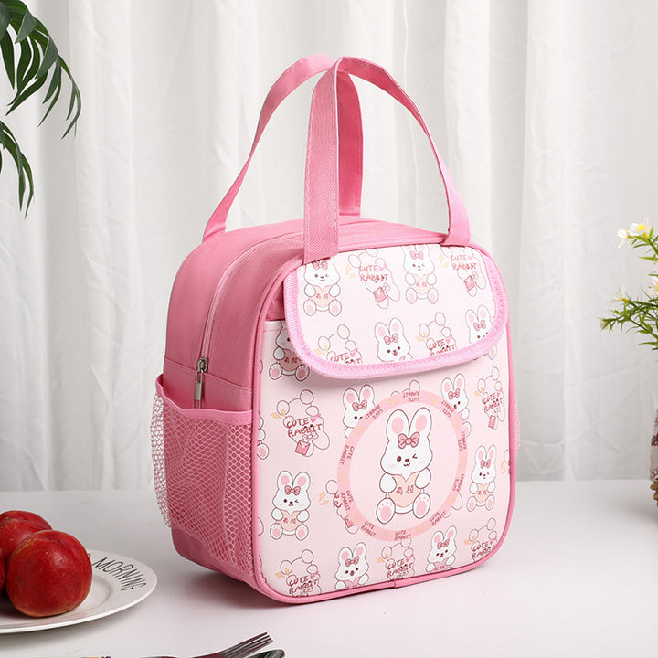 Kids' Insulated Rabbit-Themed Lunch Bag Bowlift