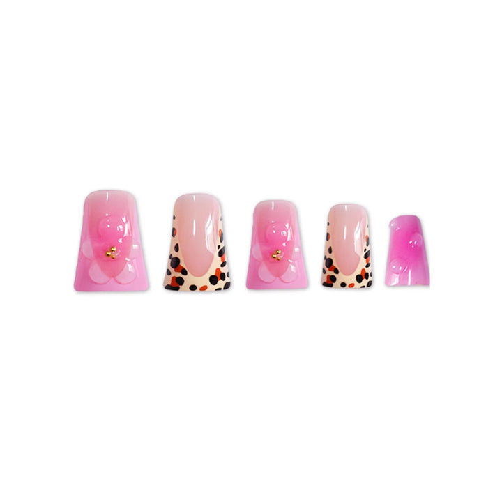 Artistic Floral Gel Press-On Nails Bowlift 1787368914