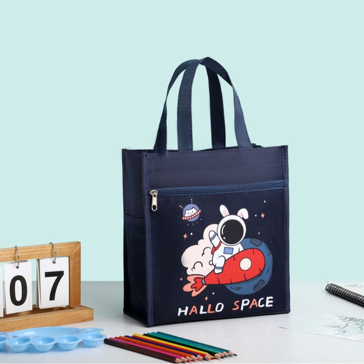 Space-Themed Insulated Lunch Carrier Bowlift