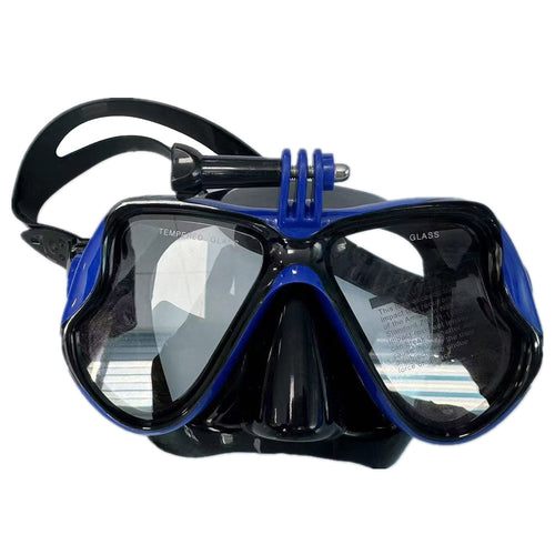 Diving mask with ergonomic silicone design Bowlift
