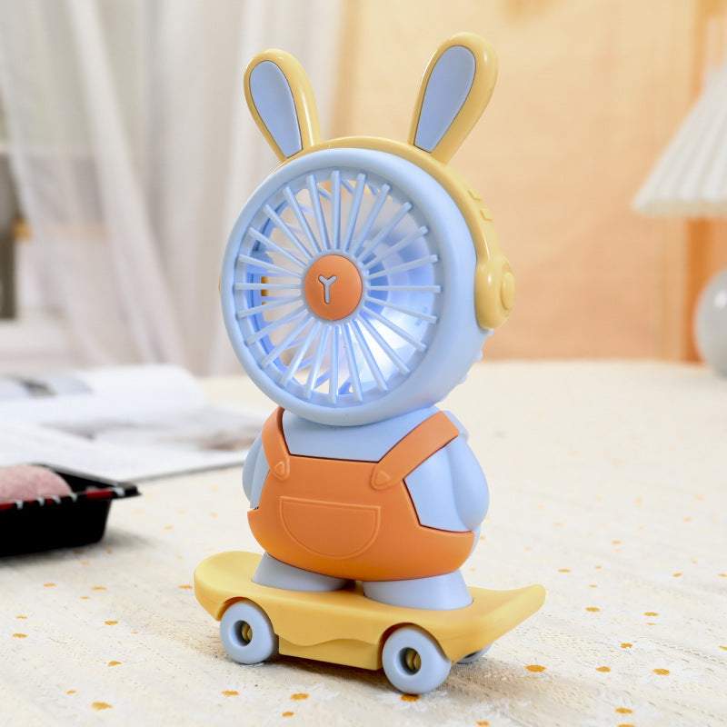 Ladies Portable USB Fan in Cute Animal Design Bowlift