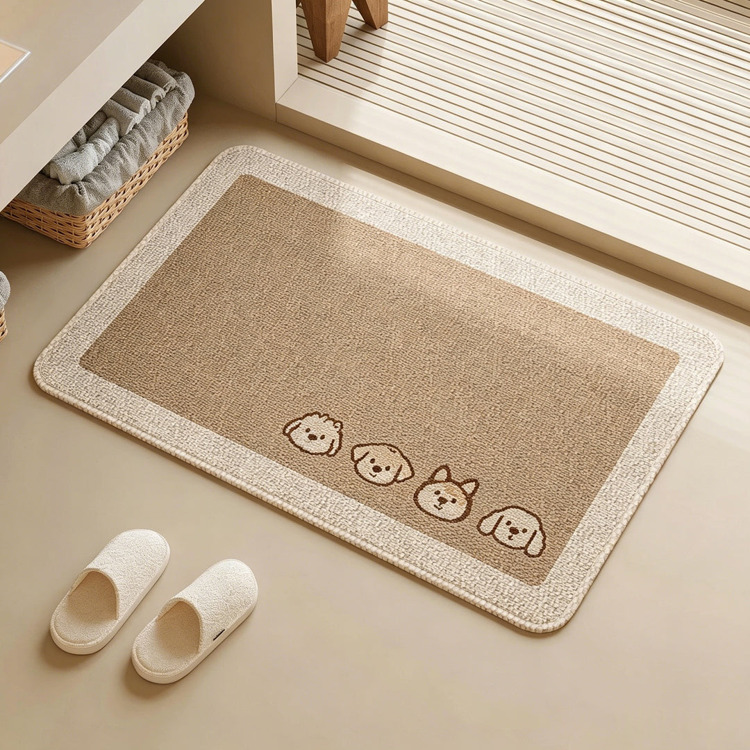 Fun Animal-Themed Non-Slip Bath Mat Bowlift