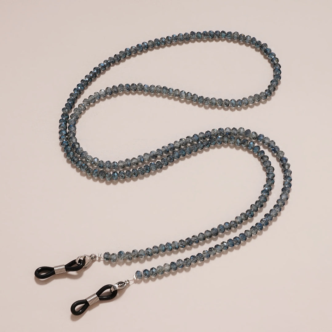 Dual-Strand Gemstone Glasses Chain Bowlift