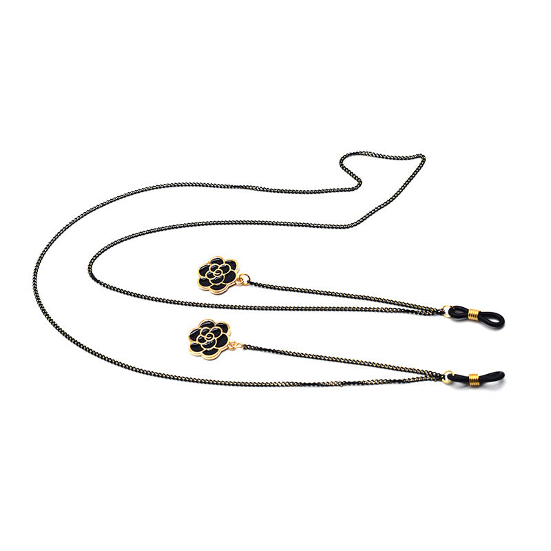 Artistic Floral Eyewear Chain Bowlift