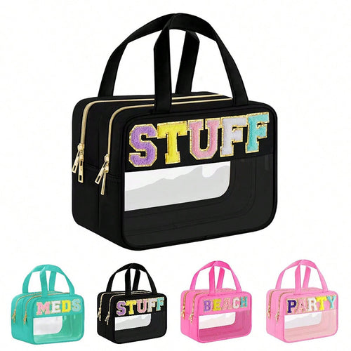 Transparent Cosmetic Organizer Bag Bowlift