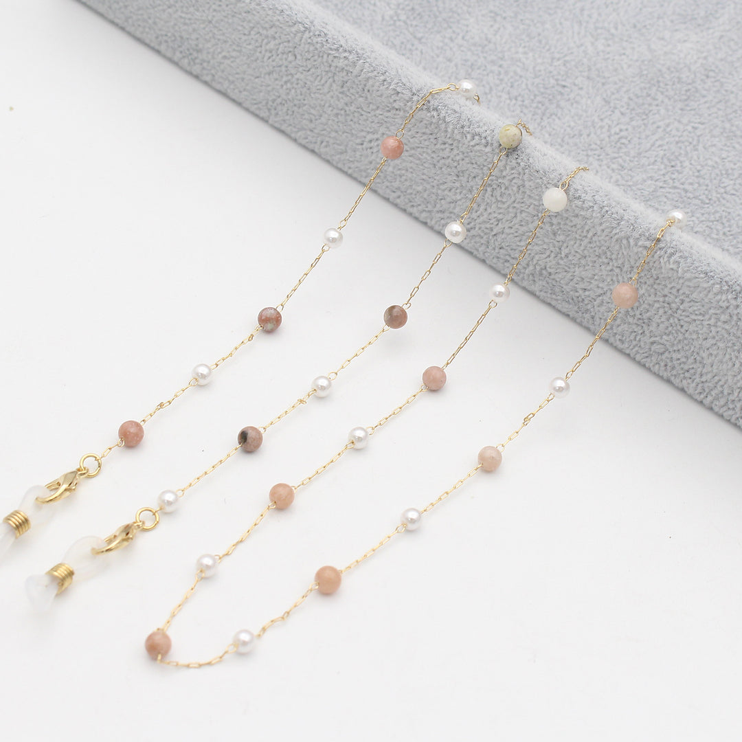 Elegant Multi-Color Eyewear Chain Bowlift