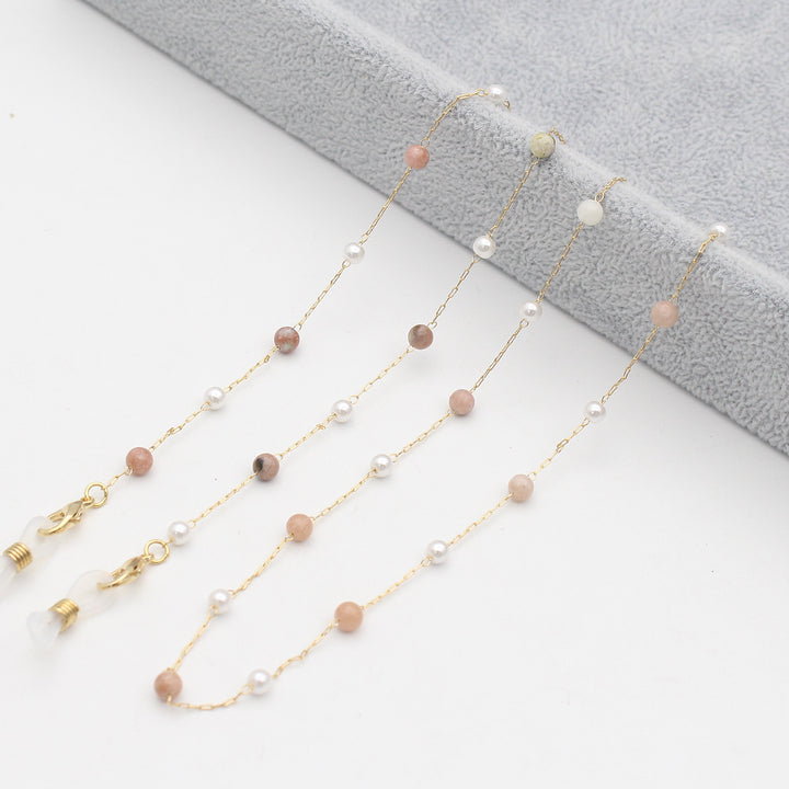 Elegant Multi-Color Eyewear Chain Bowlift