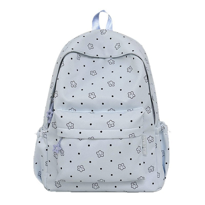 Floral Print Backpack Bowlift