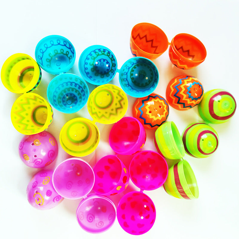 Colorful Decorative Plastic Easter Egg Set Bowlift