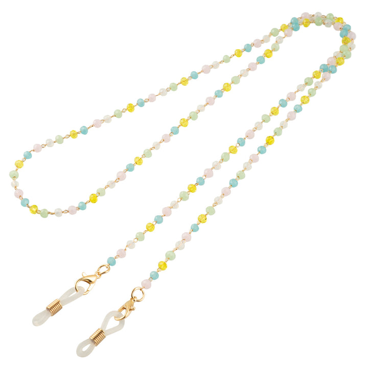 Colorful Beaded Eyewear Retainer Chain Bowlift