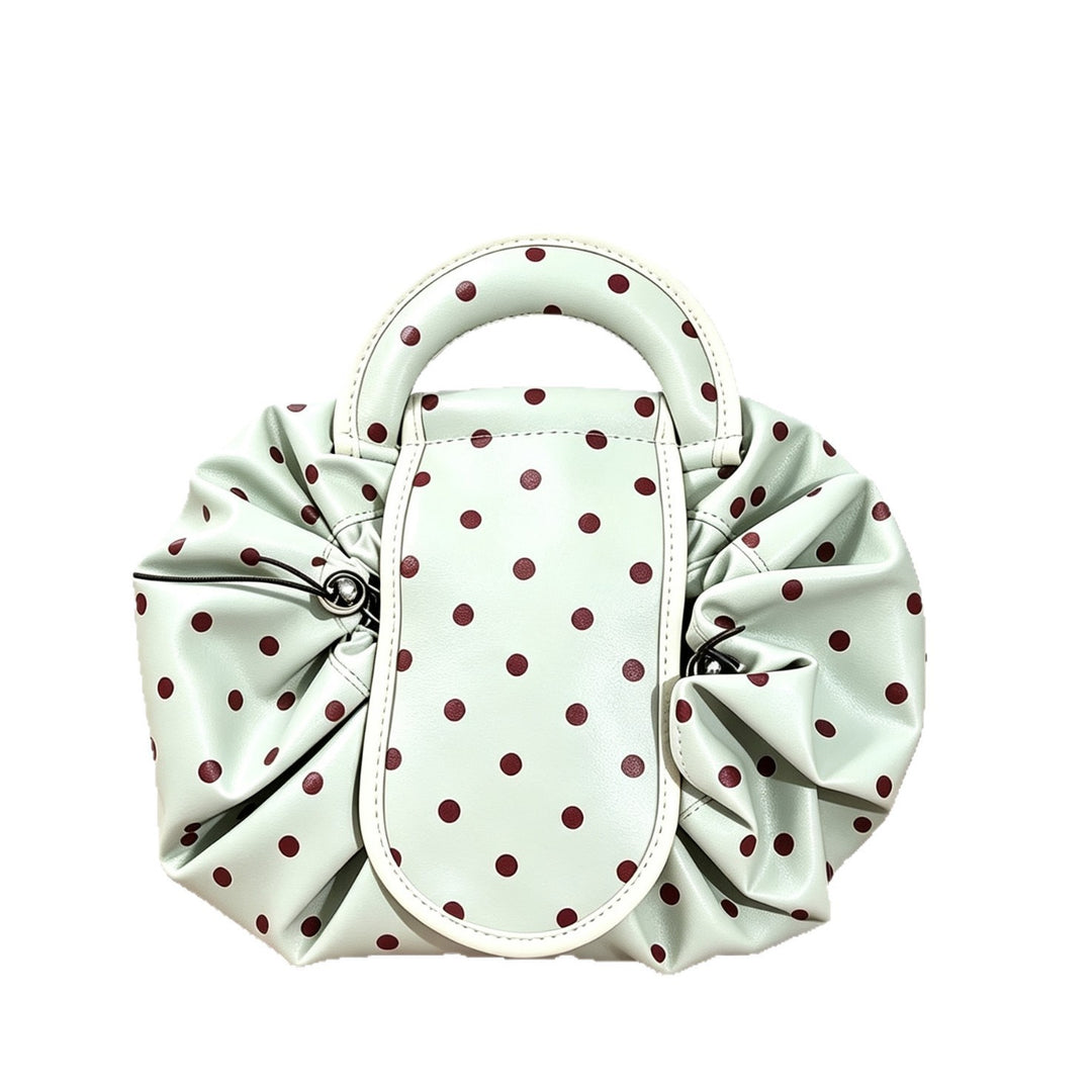 Fashionable Dotted Handbag Bowlift