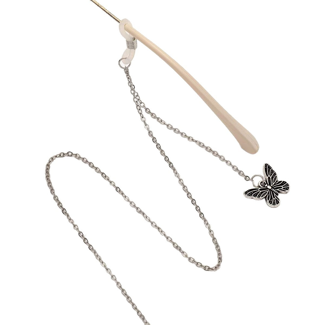 Butterfly Charm Eyewear Chain Bowlift