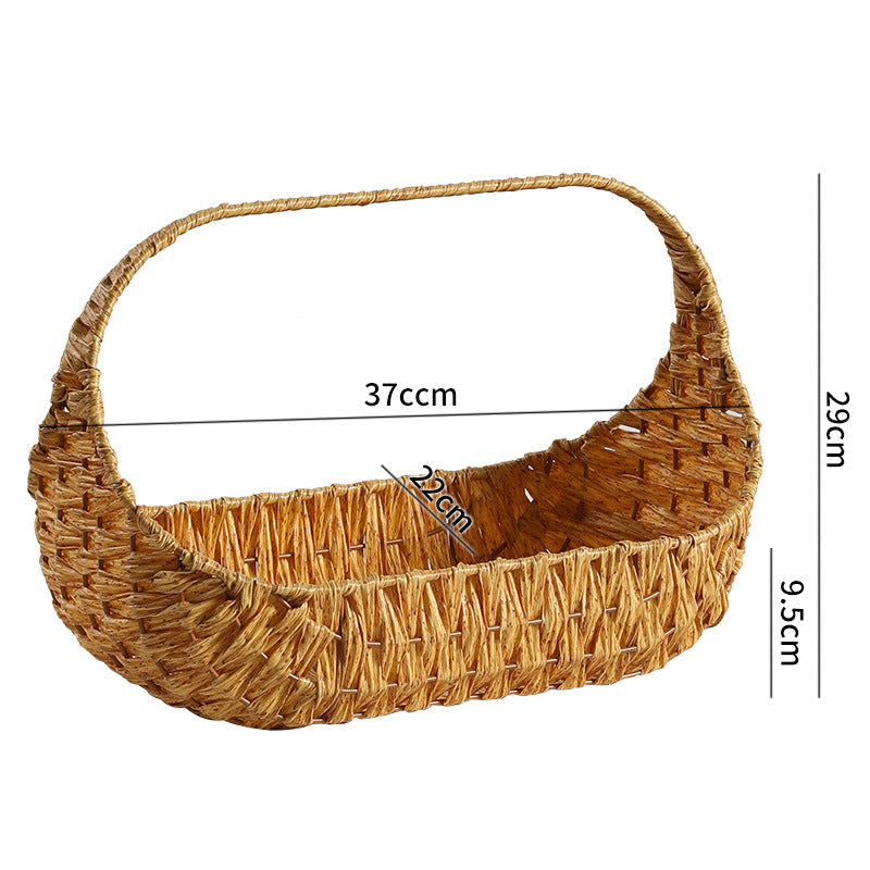 Artisan Woven Serving Basket Bowlift