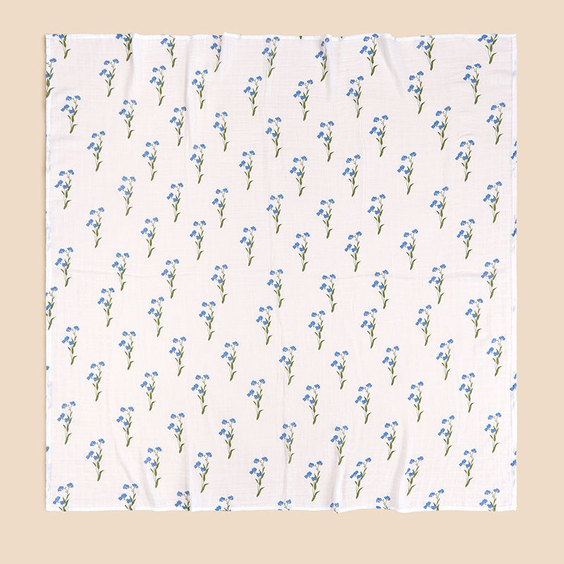 Floral Print Lightweight Scarf Bowlift