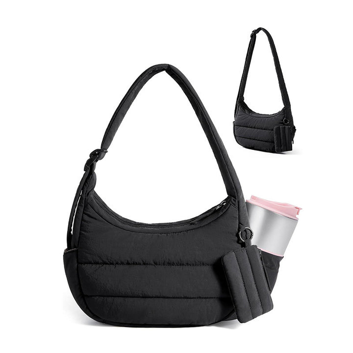 Practical shoulder bag with insulated compartment Bowlift