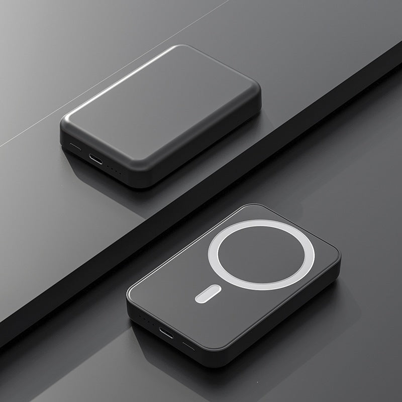 Magnetic power bank with innovative wireless charging function Bowlift