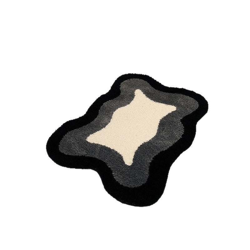Abstract Shaped Area Rug Bowlift