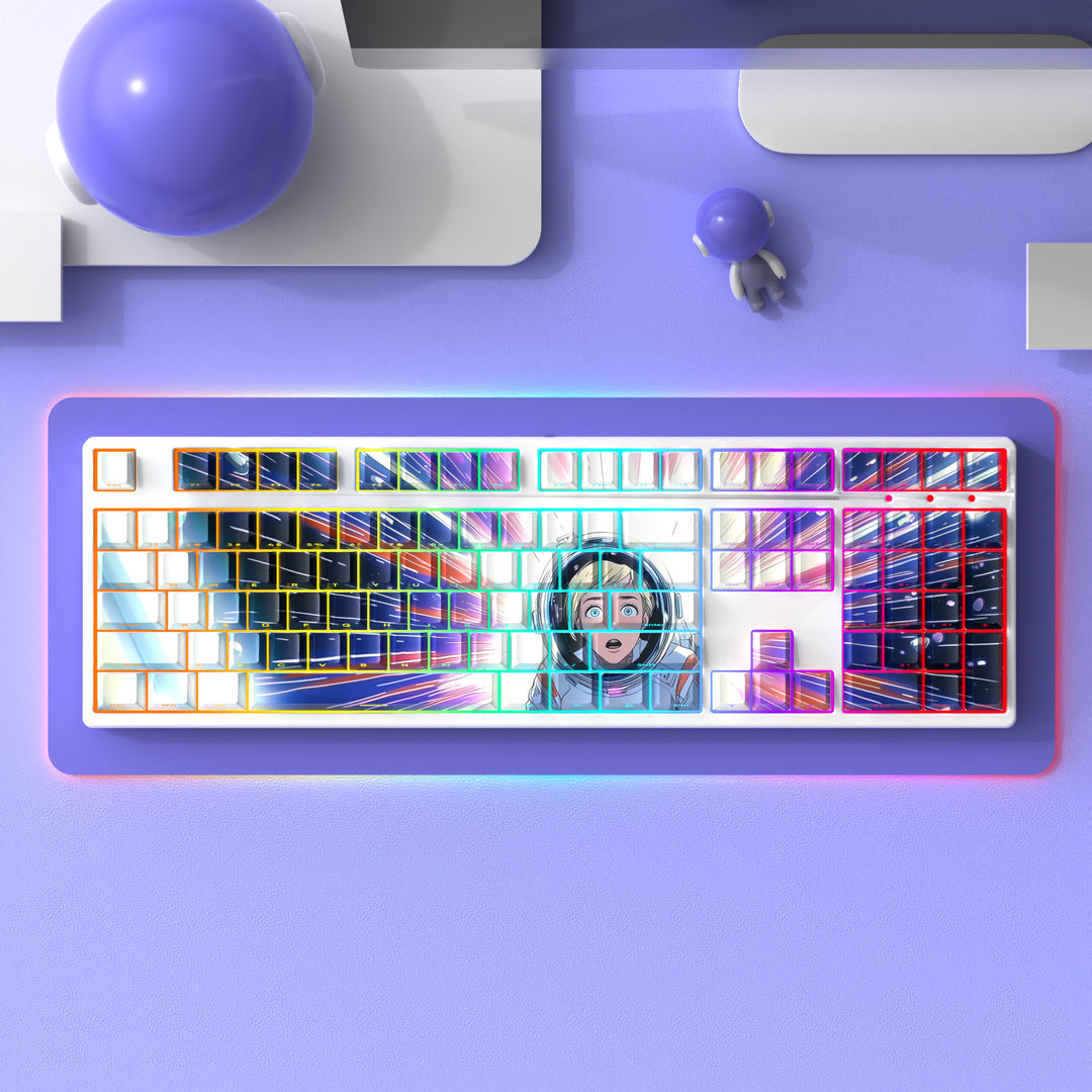 Custom Graphic Mechanical Keyboard Bowlift