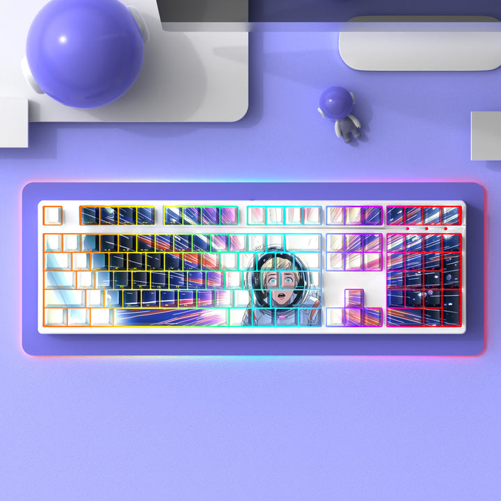 Custom Graphic Mechanical Keyboard Bowlift