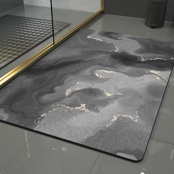 Abstract Wave Pattern Area Mat Bowlift