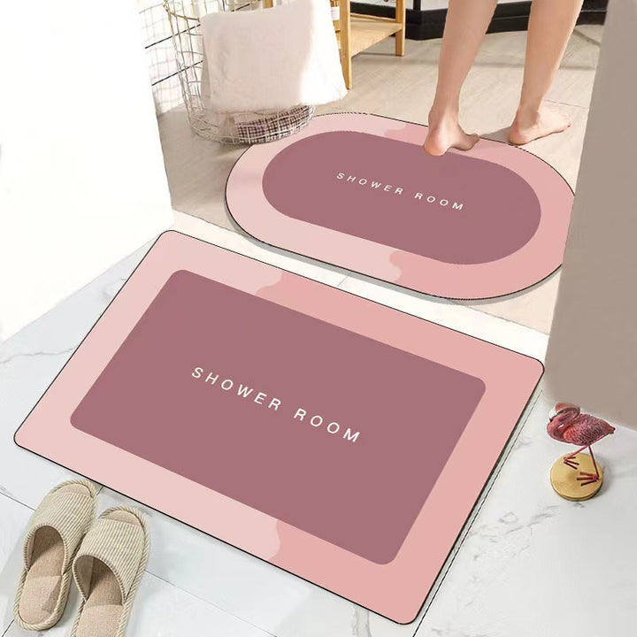 Cartoon-Themed Welcome Mat Bowlift