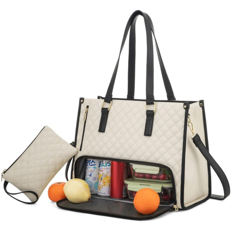 Insulated Multi-Compartment Tote Bag Bowlift