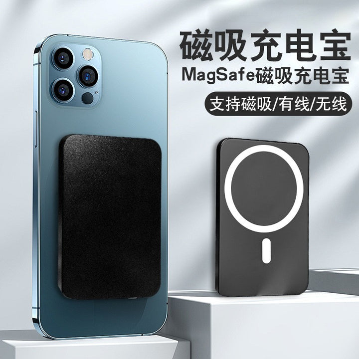 Portable power bank with integrated Magsafe and fast charging function Bowlift