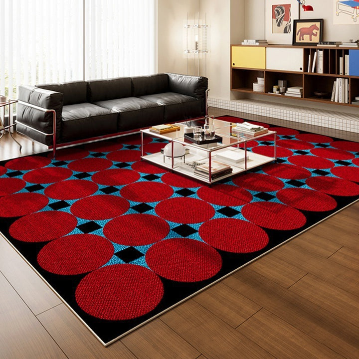 Modern Geometric Area Rug Bowlift