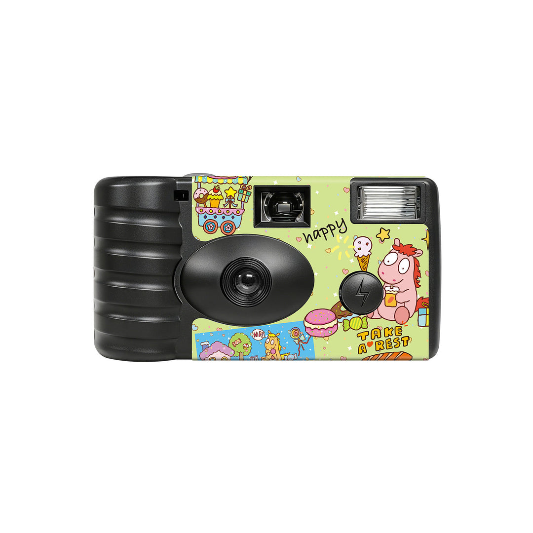 Whimsical Themed Disposable Camera Bowlift