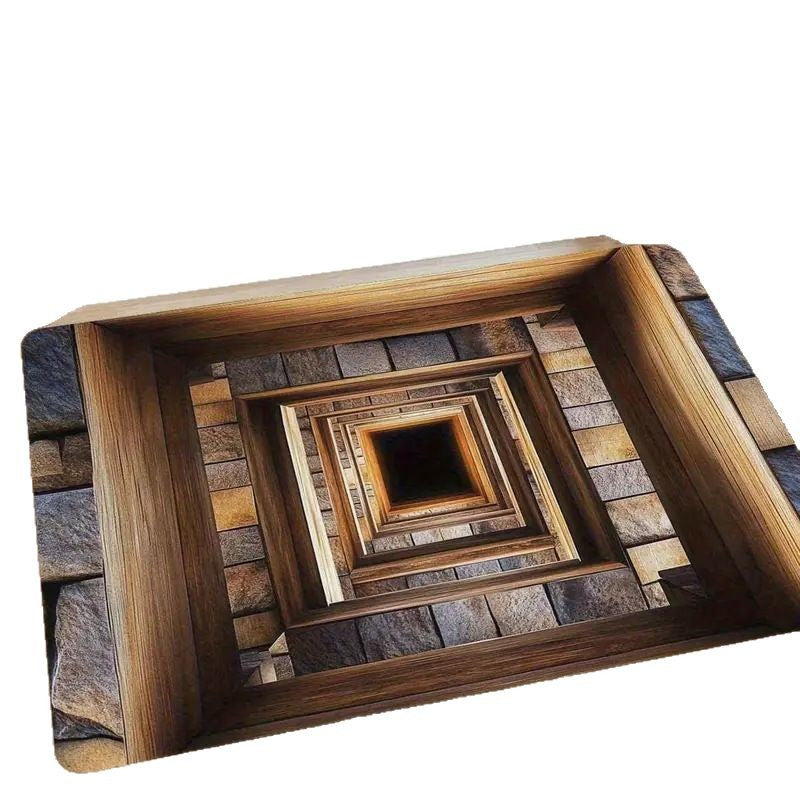 Artistic 3D Optical Illusion Floor Mat Bowlift